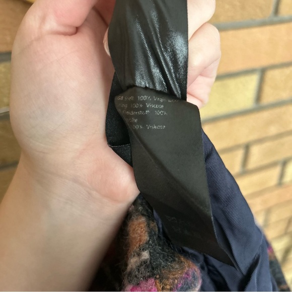 RTR Samsoe Samsoe Agathe Tartan Plaid Miniskirt 100% Virgin Wool Size Small - Picture 7 of 7